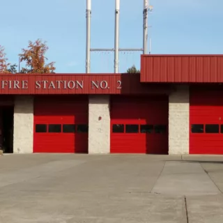 Commercial painting of Fire Station