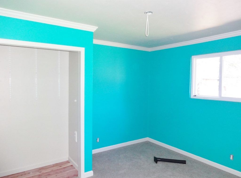 Interior residential painting project in Santa Rosa