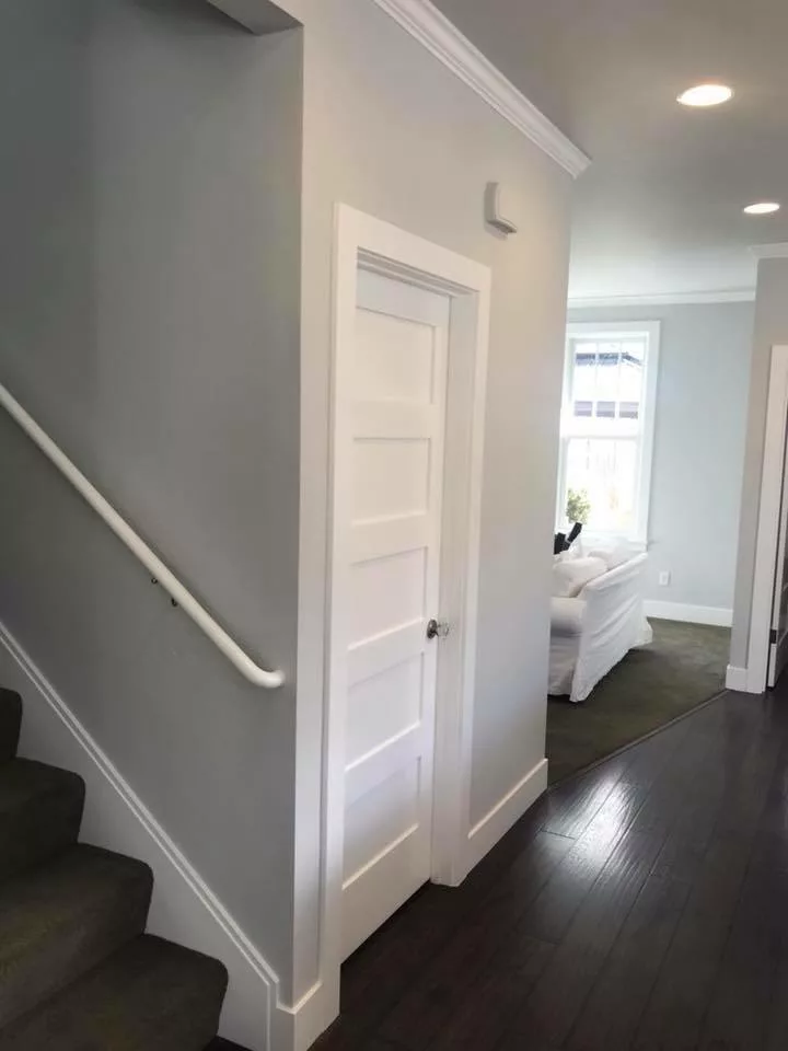 Full Interior Home Paint Remodel featuring living room