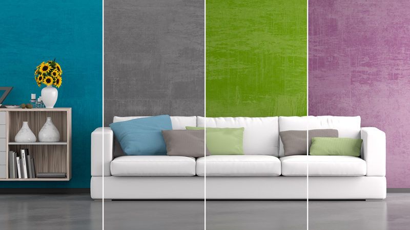 Liven Up Your Living Room W 10 Interior Painting Tricks