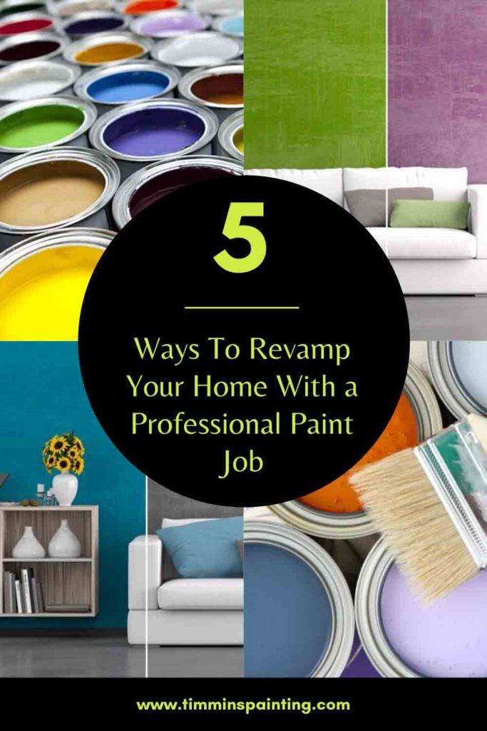 5 ways to revamp your home with a professional paint job