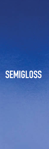 semigloss paint finish example