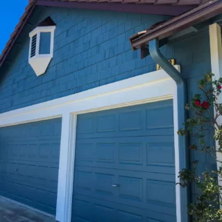 exterior residential painting project of Sonoma County home